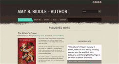 Desktop Screenshot of amyrbiddle.com